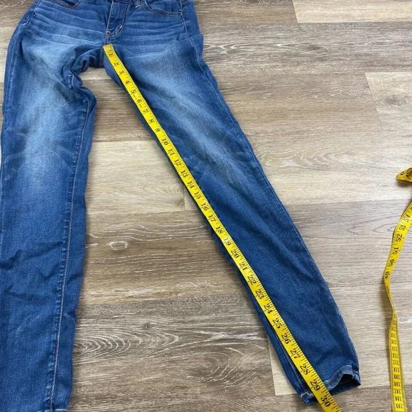AMERICAN EAGLE Jegging Super Super Stretch Blue Denim Jeans Women's Size 2 - Picture 9 of 11